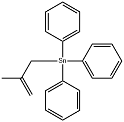 (2-Methylallyl)triphenylstannane Struktur