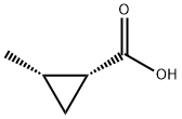 (1R,2S)-2-甲基環(huán)丙烷羧酸, 29667-48-9, 結(jié)構(gòu)式
