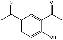 1-(5-acetyl-2-hydroxy-phenyl)-ethanone Struktur