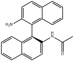 N-[(1S)-2'-aMino[1,1'-binaphthalen]-2-yl]-AcetaMide Struktur