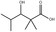3-Hydroxy-2,2,4-triMethyl-pentanoic Acid Struktur