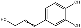 4-(3-hydroxy-1-propen-1-yl)-1,2-benzenediol Struktur