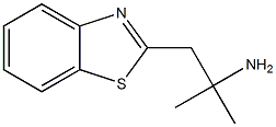 2-Benzothiazoleethanamine,alpha,alpha-dimethyl-(9CI) Struktur