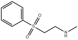 2-MethylaMinoethyl-phenylsulfone Structure