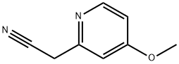 4-METHOXY-2-PYRIDINEACETONITRILE Struktur