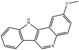 2-Methoxy-11H-indolo[3,2-c]quinoline Struktur