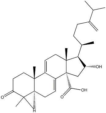豬苓酸C, 465-18-9, 結(jié)構(gòu)式