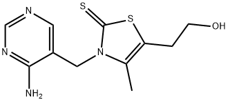 3-[(4-AMino-5-pyriMidinyl)Methyl]-5-(2-hydroxyethyl)-4-Methyl-2(3H)-thiazolethione Struktur