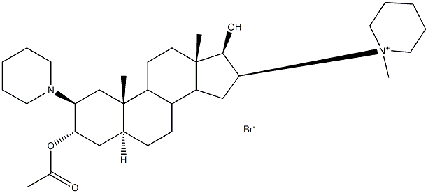 Vecuronium Bromide Related Compound B (Piperidinium, 1-[(2beta, 3alpha, 5alpha, 16beta, 17beta)-3-acetyloxy-17-hydroxy-2-(1-piperidinyl)androstan-16-yl]-1-methyl bromide) price.