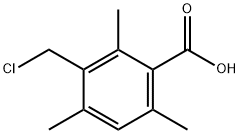 3-(氯甲基)-2,4,6-三甲基苯甲酸, 52411-49-1, 結(jié)構(gòu)式