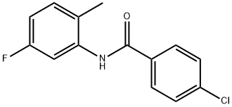 4-Chloro-N-(5-fluoro-2-Methylphenyl)benzaMide, 97% Struktur