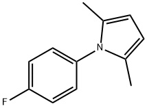 1-(4-Fluorophenyl)-2,5-diMethylpyrrole Struktur