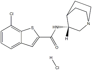 EVP-6124 (hydrochloride) Struktur