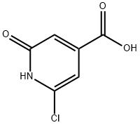 2-Chloro-6-Hydroxyisonicotinic Acid Struktur