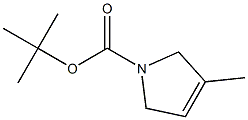 1-Boc-2,5-dihydro-3-Methyl-1H-pyrrole Struktur