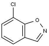 1,2-Benzisoxazole,7-chloro-(9CI) Struktur