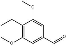 4-Ethyl-3,5-dimethoxybenzaldehyde Struktur
