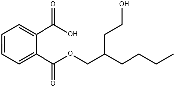 Mono(2-(2-hydroxyethyl)hexyl) Phthalate Struktur