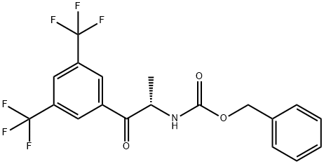 [(1S)-2-[3,5-二(三氟甲基)苯基]-1-甲基-2-氧代乙基]氨基甲酸芐酯
