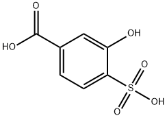 3-Hydroxy-4-sulfobenzoic Acid Struktur
