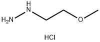 (2-Methoxyethyl)hydrazine dihydrochloride Struktur