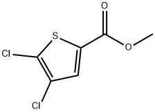 4,5-二氯噻吩-2-甲酸甲酯 結(jié)構(gòu)式