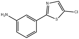 3-(5-Chlorothiazol-2-yl)aniline Struktur