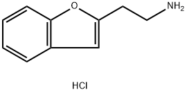 2-BenzofuranethanaMine Hydrochloride Struktur