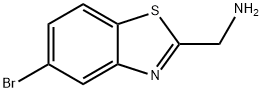 (5-BroMobenzo[d]thiazol-2-yl)MethanaMine Struktur