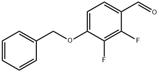 2,3-Difluoro-4-(phenoxyMethyl)benzaldehyde Struktur