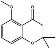 5-Methoxy-2,2-diMethylchroMan-4-one Struktur