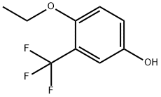 4-Ethoxy-3-(trifluoroMethyl)phenol, 97% Struktur