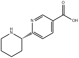 (S)-6-(PIPERIDIN-2-YL)NICOTINIC ACID, 1213498-39-5, 結(jié)構(gòu)式