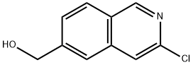 (3-chloroisoquinolin-6-yl)Methanol Struktur