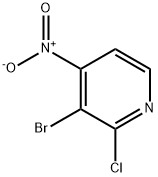 3-BroMo-2-chloro-4-nitropyridine Structure