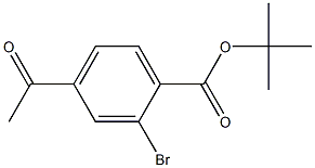 tert-butyl 4-acetyl-2-broMobenzoate