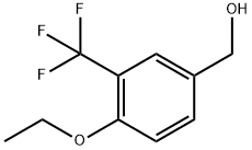 4-Ethoxy-3-(trifluoroMethyl)benzyl alcohol, 97% Struktur