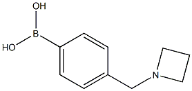 4-[(1-Azetidinyl)Methyl]phenylboronic Acid Struktur