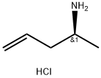 (S)-pent-4-en-2-aMine hydrochloride Struktur