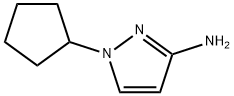 1-cyclopentyl-1H-pyrazol-3-amine Struktur