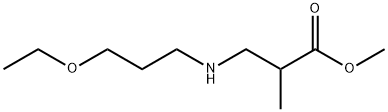 methyl 3-[(3-ethoxypropyl)amino]-2-methylpropanoate, 1154921-20-6, 結(jié)構(gòu)式