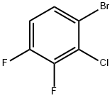 1-Bromo-2-chloro-3,4-difluorobenzene Struktur