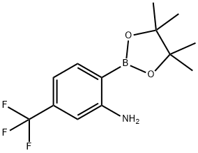 2-(4,4,5,5-tetramethyl-1,3,2-dioxaborolan-2-yl)-5-(trifluoromethyl)aniline|2-氨基-4-三氟甲基苯硼酸頻哪醇酯