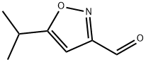 5-isopropylisoxazole-3-carbaldehyde Struktur