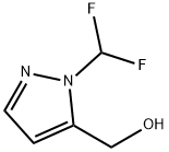 [2-(Difluoromethyl)pyrazol-3-yl]methanol Struktur
