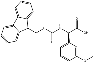 (R)-a-(Fmoc-amino)-3-methoxybenzeneacetic acid|N-FMOC-R-3-甲氧基苯甘氨酸