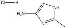 2-Methyl-1H-imidazol-4-amine hydrochloride Struktur