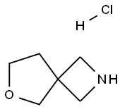 6-Oxa-2-azaspiro[3.4]octane hydrochloride Struktur
