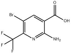 3-Pyridinecarboxylic acid, 2-amino-5-bromo-6-(trifluoromethyl)-|3-羧酸-2-氨基-5-溴-6-三氟甲基吡啶