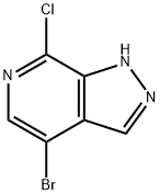 4-Bromo-7-chloro-1H-pyrazolo[3,4-c]pyridine Struktur